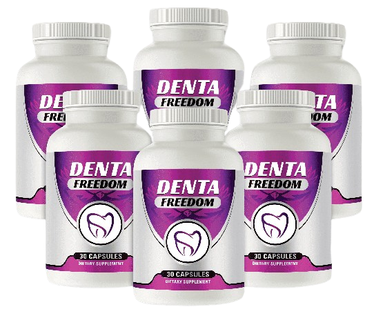 6 bottles of denta freedom