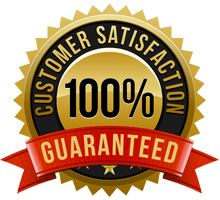 100% Customer Satisfaction Guaranteed